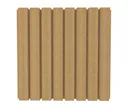 HORI WPC Fassadenprofil Rhombus Premium Medium 33 x 181 mm hellbraun 1
