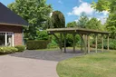 Karibu Einzelcarport Classic 4