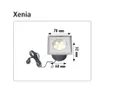 HORI Terrassenstrahler Xenia-Set 2