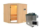 Karibu System-Sauna Bodo Eckeinstieg 68 mm 4