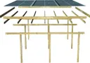 Karibu Einzelcarport Eco 6