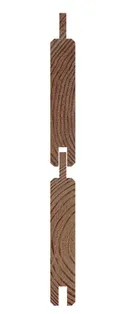 HORI Holz-Steckzaun GARDO Füllprofil 3