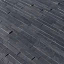 HORI Wandverkleidung Natursteinverblender Denali Schiefer Schwarz 2