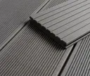 HORI Terrassendielen WPC/BPC Vollprofil massiv grau 20 x 145 mm 4