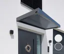 Gutta Vordach Haustür BS PLUS 3D-Line aluminium RAL 9016 Aluminium 0