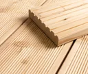 HORI Terrassendielen sibirische Lärche Rustikal 27x145mm 3