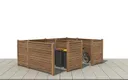 HORI Holz-Steckzaun GARDO Füllprofil 12