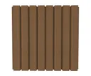 HORI WPC Fassadenprofil Rhombus Premium Medium 33 x 181 mm naturbraun 1