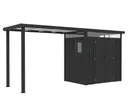 HORI Metallgerätehaus Kubix Square 1