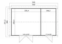 Lasita Maja Gartenhaus Tuvalu XL 2