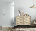 PRÜM Schallschutztür Wohnungseingangstür CPL Esche weiß 1