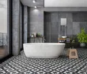 Gerflor Klebe-Vinylboden, Senso Unik, Fliese, Cordoba Black 5