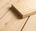 HORI Terrassendielen sibirische Lärche Kombi-Profil 27x142mm 3