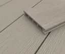 HORI Terrassendiele WPC Hohlkammer Essential Co-Extrudiert 22,5 x 145 mm Grau-Beige 3