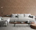 INDO Echtholz Wandverkleidung 3D Holzverblender Axewood Nature 1