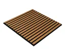 HORI WALL Akustik Dekor Wandpaneele Teak quadratisch 4