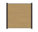 NewTechWood WPC Sichtschutzzaun Stecksystem Portland 0
