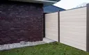 GroJa WPC/BPC Solid Sichtschutzzaun Stecksystem mit WPC/BPC Pfosten Komplettset 0