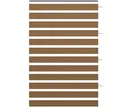 NewTechWood WPC Sichtschutzzaun Stecksystem Komplettset Portland 1