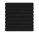 HORI WPC Fassadenprofil Rhombus Premium Medium 33 x 181 mm anthrazit-schwarz 2