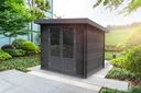 HORI Gartenhaus WPC Pultdach 0