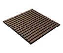 HORI WALL Akustik Dekor Wandpaneele Walnut rustic quadratisch 4