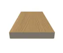 NewTechWood Verkleidungsbretter WPC Massiv Red Cedar Holzstruktur gebürstet / glatt gebürstet Co-Extrudiert 22,5 x 138 mm 1