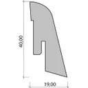 Kährs Sockelleiste Kirsche lackiert 1