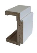 HORI Zarge CPL Weiß RAL9010 Designkante 1