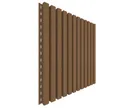 NewTechWood WPC Fassadenprofil Castellatio PRO35 33 x 215 mm Teak 1