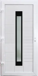 HORI Kunststoff Haustür Stripe ohne Türgriff 1