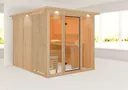 Karibu System-Sauna Askja Fronteinstieg 68 mm 0