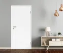 HORI Schallschutztür Wohnungseingangstür CPL Eiche weiß strukturiert quer SK2 Vollspan Designkante 4