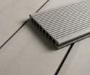 HORI Terrassendielen Komplettset WPC Royal Hohlkammer hellgrau 2