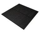 HORI WALL Akustik Dekor Wandpaneele Black Oak quadratisch 6