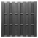 HORI WPC Sichtschutzzaun Lamellenzaun Element 0