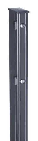 HORI Pfosten für Doppelstabmattenzaun Höhe 103 cm 1