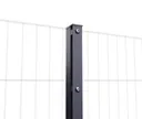 HORI Pfosten F für Doppelstabmattenzaun Höhe 163 cm 0