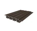 HORI WPC Fassadenprofil Rhombus Premium Small 33 x 215 x 2900 mm dunkelbraun 3
