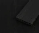 HORI Terrassendielen Komplettset WPC Safety Schutzummantelung anthrazit modern grob strukturiert/glatt gebürstet 23 x 143 mm 4