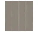 NewTechWood Verkleidungsbretter WPC Massiv Antique Holzstruktur gebürstet / glatt gebürstet Co-Extrudiert 22,5 x 138 mm 3
