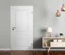 HORI Zimmertür Estella 2 Weißlack RAL9010 Röhrenspan Rundkante 1