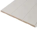 HORI RP Rundprofil Fichte/Tanne 1 x weiß behandelt 1