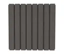 HORI WPC Fassadenprofil Rhombus Premium Medium 33 x 181 mm grau 1