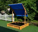 HORI Sandkasten mit Dach 4