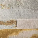 HORI Wandverkleidung Natursteinverblender Titlis Weiß/Beige 1