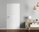 HORI Zimmertür Alicante 3 Signalweiß RAL9003 Röhrenspan Designkante 2