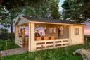 SKAN HOLZ Gartenhaus Alicante 1