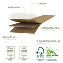 HWZ Klick-Furnierparkettboden PVC-frei, Ökobesserboden Susify, Landhausdiele Eiche Mist 1