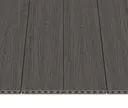 NewTechWood Terrassendielen WPC Hohlkammer Gigante Silver Gray Holzstruktur gebürstet / glatt gebürstet Co-Extrudiert 22,5 x 210 mm 1